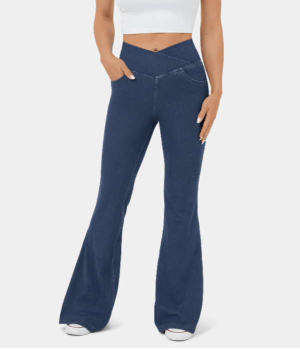 lusailstore - Magic High Waisted Flare Pants