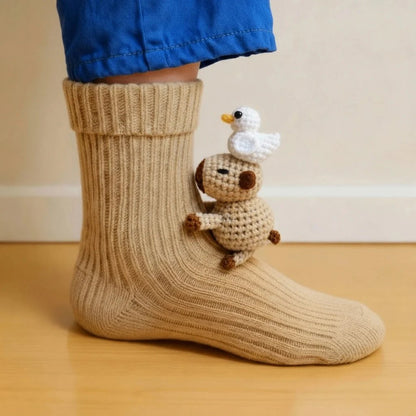 lusailstore - 3D Funny Animal Hug Socks