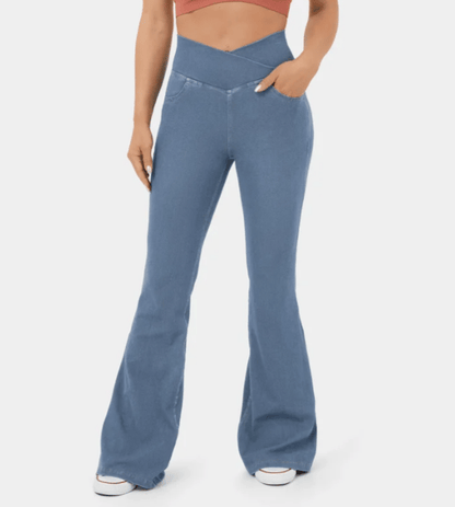 lusailstore - Magic High Waisted Flare Pants