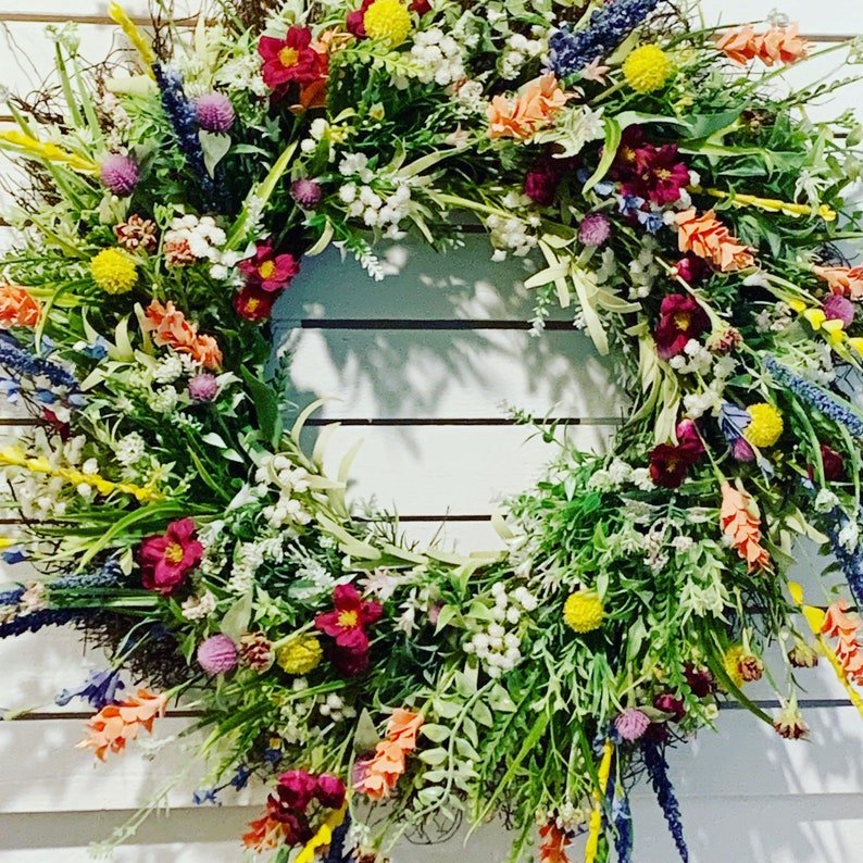 lusailstore - Texas Wildflower Wreath