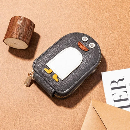 lusailstore - Cute Penguins PU Credit Card Coin Wallet