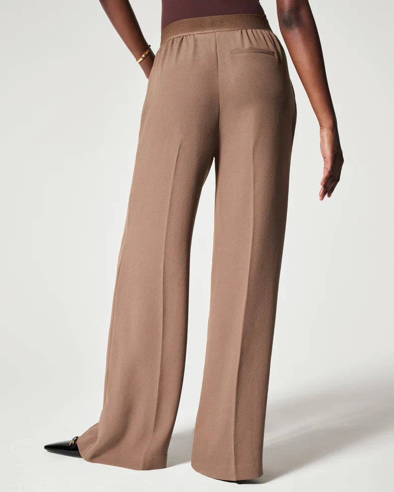 lusailstore - Crepe Pleated Pants