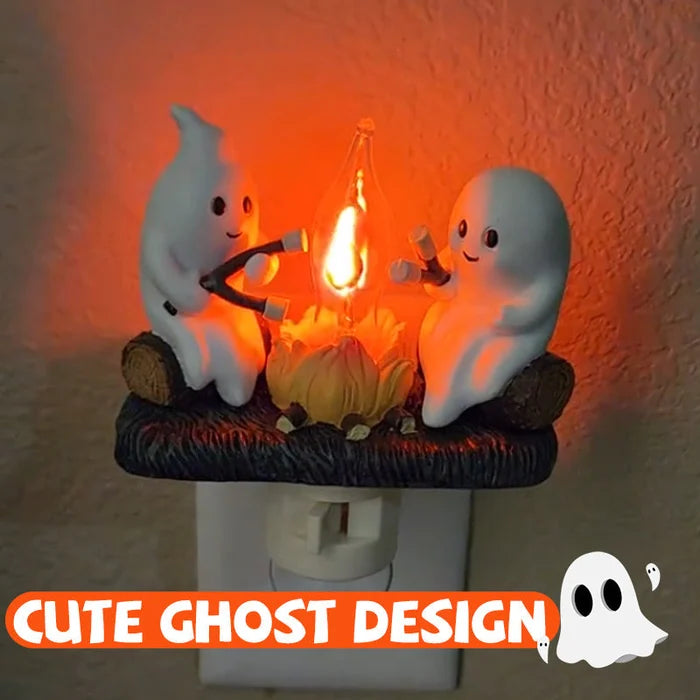 lusailstore - Ghost Bonfire Flickering Night Light