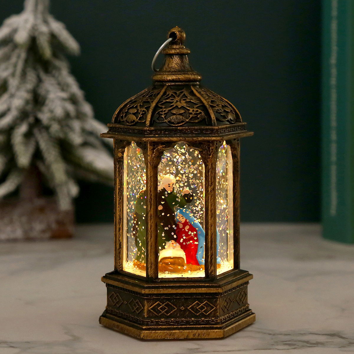 lusailstore - Christmas music box decorations