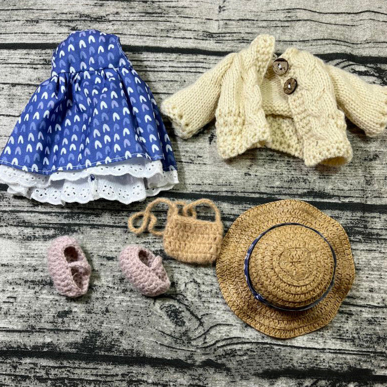 lusailstore-Waldorf doll dress up set