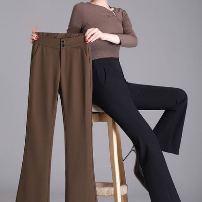 lusailstore-Women’s Fashion Elegant Flare Trousers