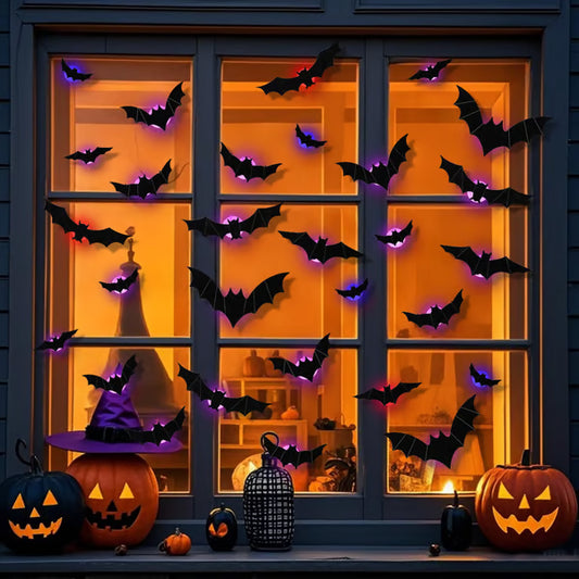 lusailstore - 3D Bat Light Decoration Set