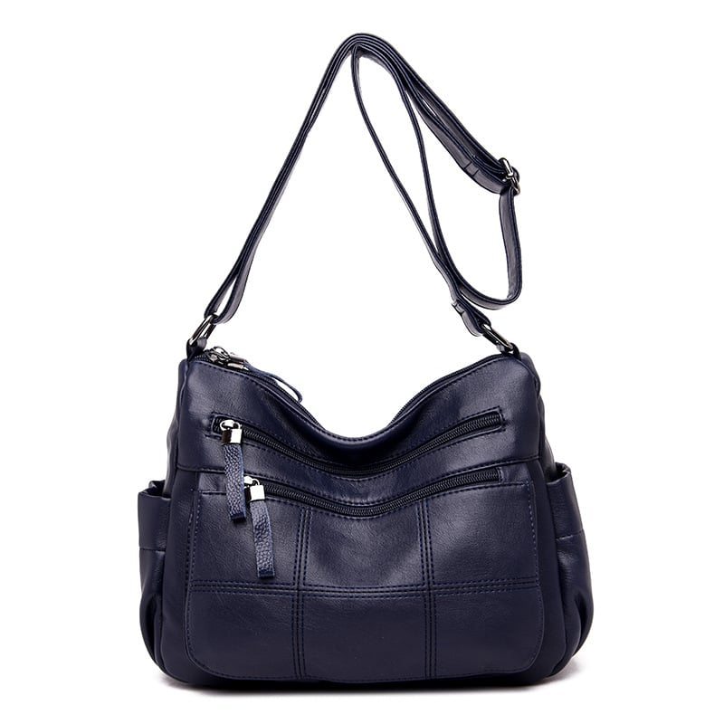 lusailstore - Fashion Soft Leather All-matched Single-shoulder Bags