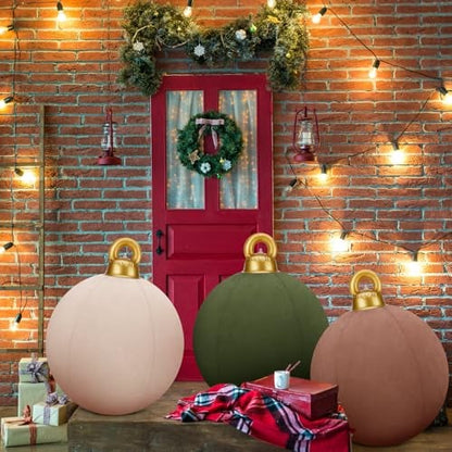 lusailstore - Giant inflatable velvet Christmas ball