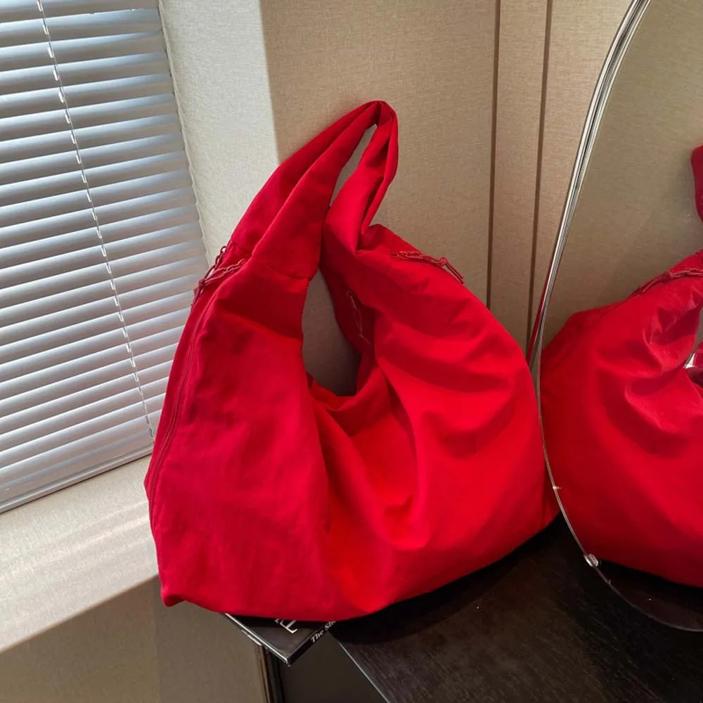 lusailstore - Women's Nylon Tote Bag Casual Boho Shoulder