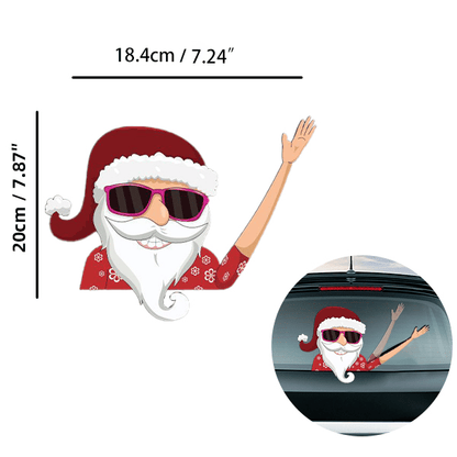 lusailstore - Christmas car wiper sticker