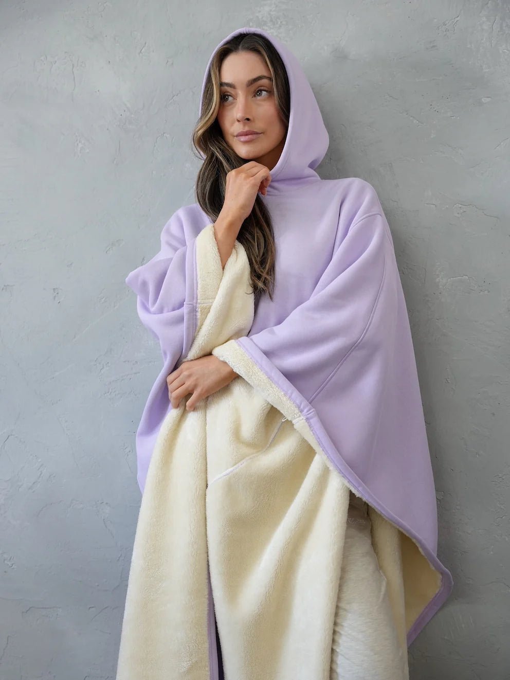 lusailstore - Stylish loose-fitting hooded cape