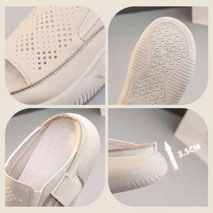 lusailstore-Half Supported Breathable Sneaker Sandals