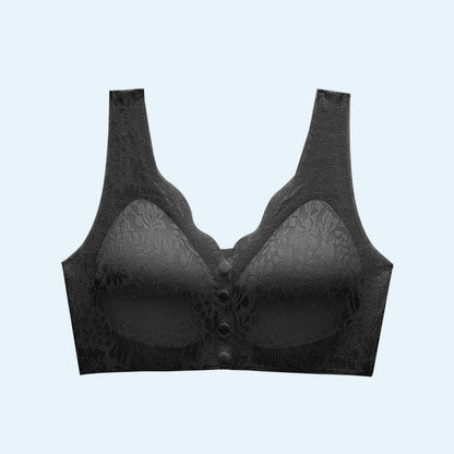 lusailstore-Front Buckle Sleep Bra For Older Women