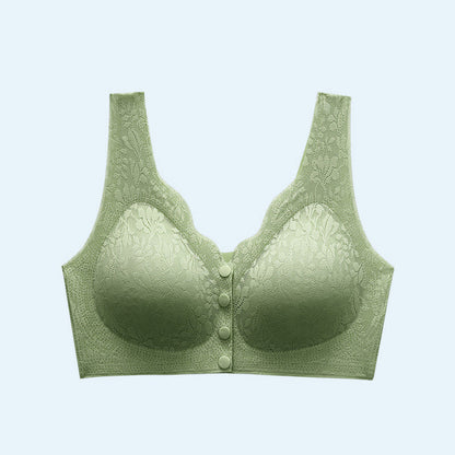 lusailstore-Front Buckle Sleep Bra For Older Women