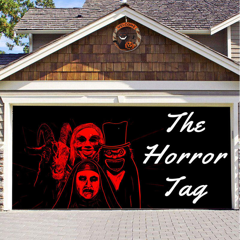 lusailstore- Halloween 2024 Garage Door and Wall Decoration