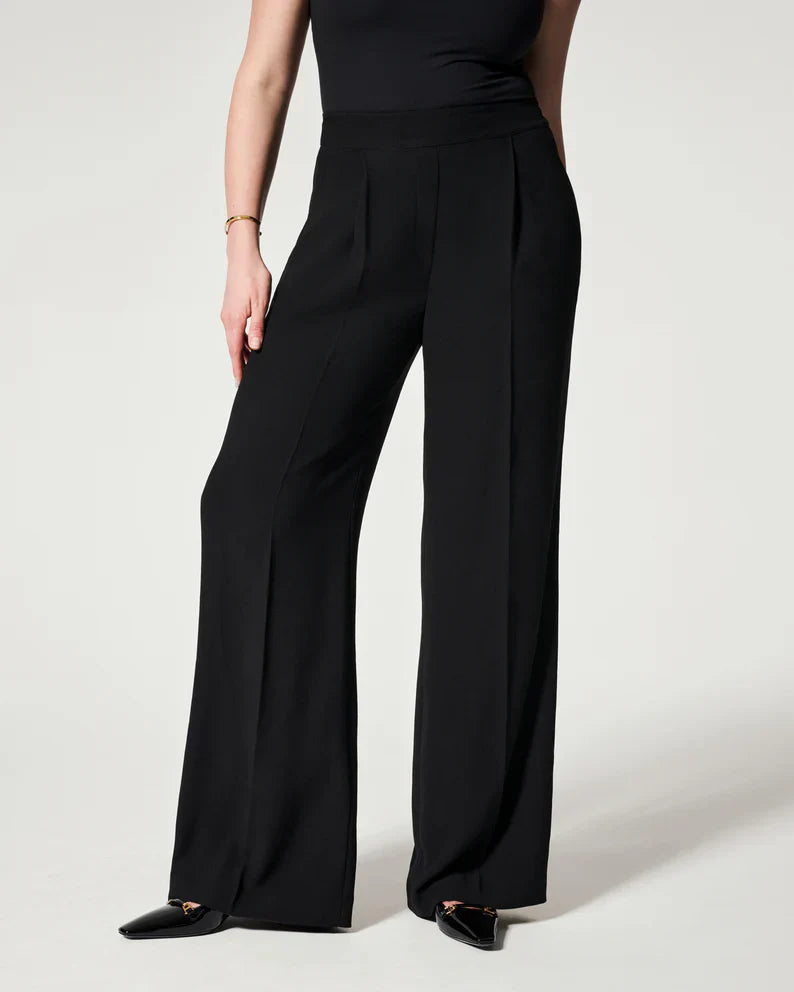 lusailstore - Crepe Pleated Pants