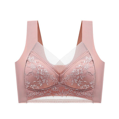 lusailstore- Women’s Lace Ice Silk Bra