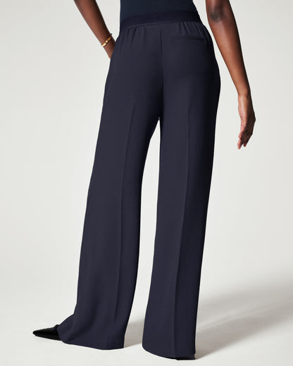 lusailstore - Crepe Pleated Pants