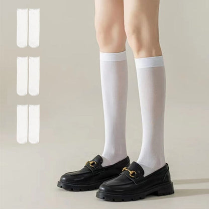 lusailstore - Invisible Slip-resistant Crystal Silk Socks