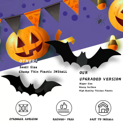lusailstore - 3D Bat Light Decoration Set