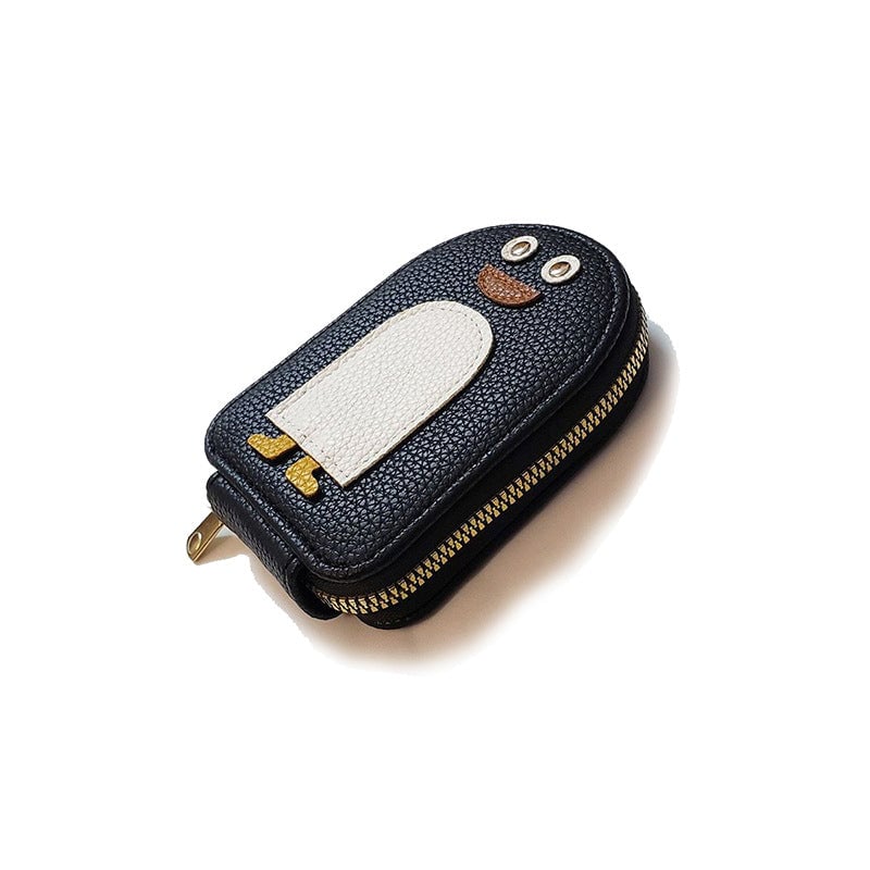 lusailstore - Cute Penguins PU Credit Card Coin Wallet