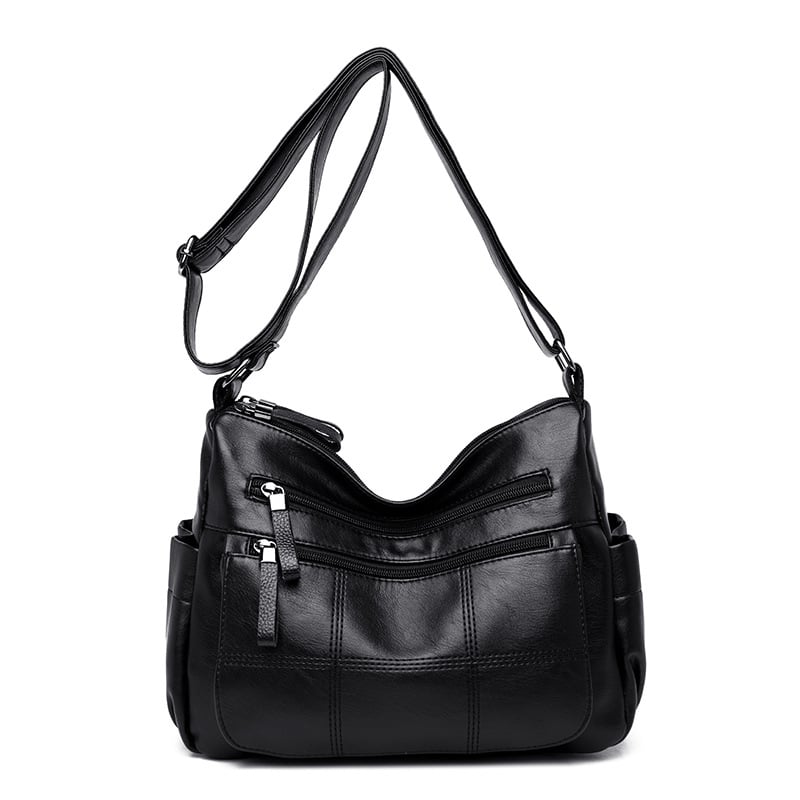 lusailstore - Fashion Soft Leather All-matched Single-shoulder Bags