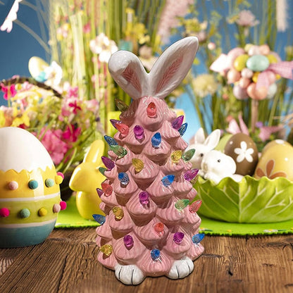 lusailstore - pink bunny christmas tree