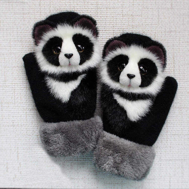 🌲Early Christmas Sale- SAVE 48% OFF - Hand-knitted animal Mittens