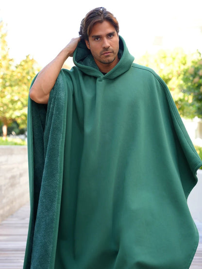 lusailstore - Stylish loose-fitting hooded cape