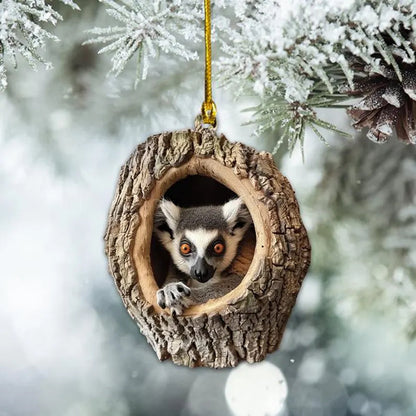 lusailstore - forest animal christmas tree decorations