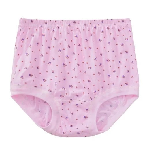 lusailstore -Plus size high-waisted women's pure cotton underwear