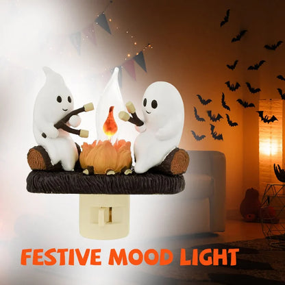 lusailstore - Ghost Bonfire Flickering Night Light