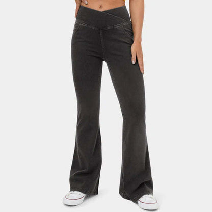 lusailstore - Magic High Waisted Flare Pants