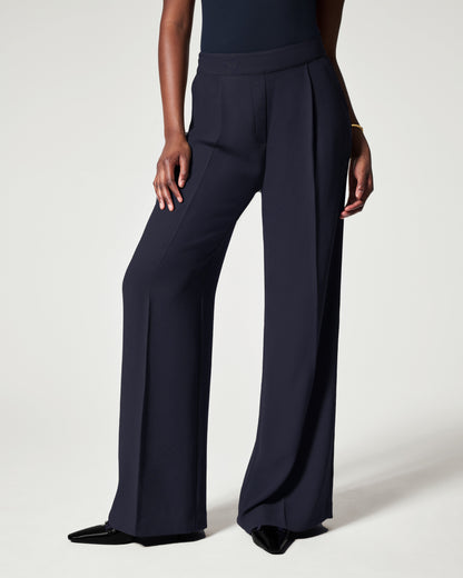 lusailstore - Crepe Pleated Pants