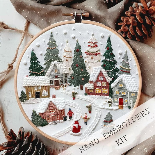 lusailstore-Christmas Embroidery KIT