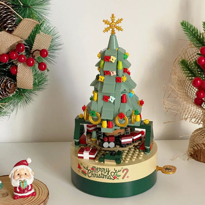 lusail store - Christmas tree building block music box