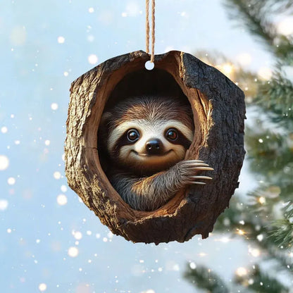 lusailstore - forest animal christmas tree decorations