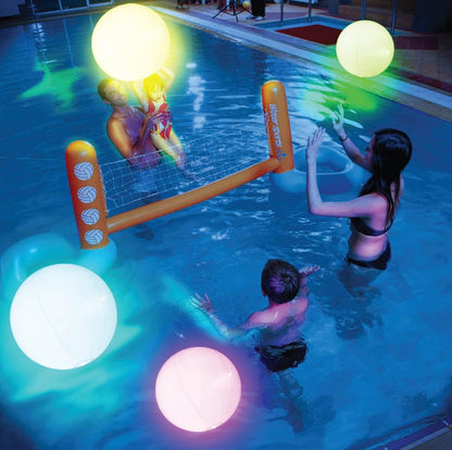 lusailstore - led light 16 colors glowing beach balls