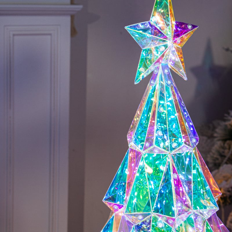 lusailstore - LED Deer Light Snowman Christmas Tree Gift Box