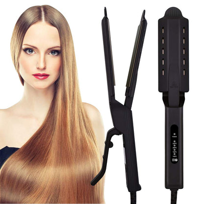 lusailstore - Professional Ceramic Tourmaline Ionic Flat Iron Hair Straightener