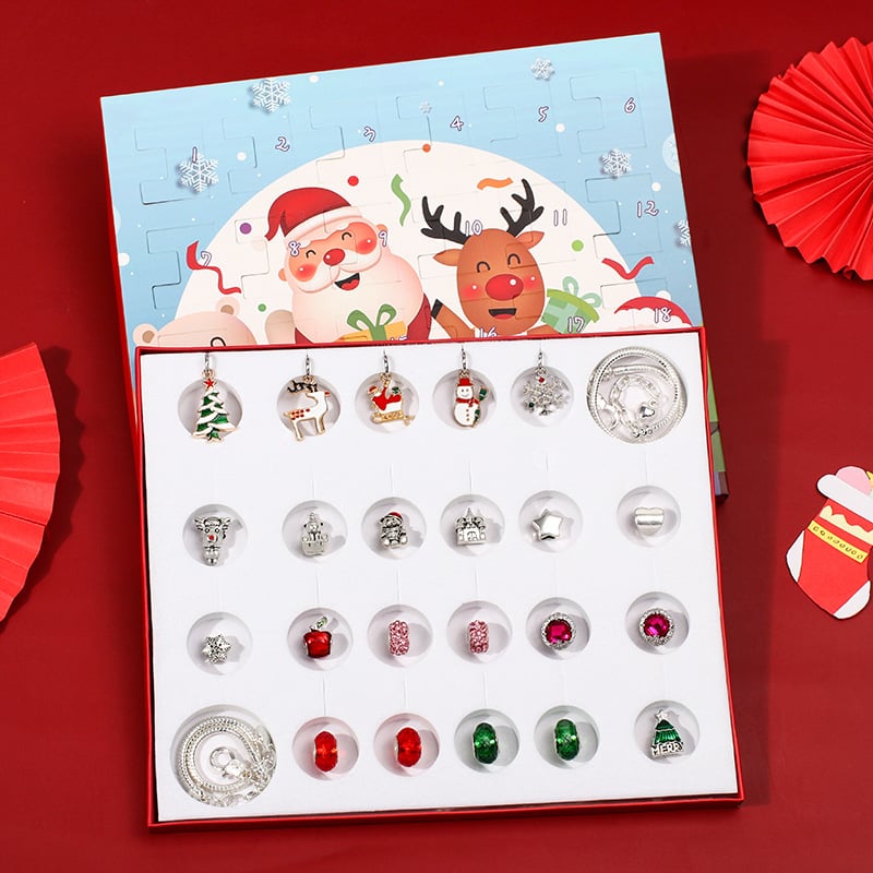 lusailstore - diy christmas advent calendar bracelets set