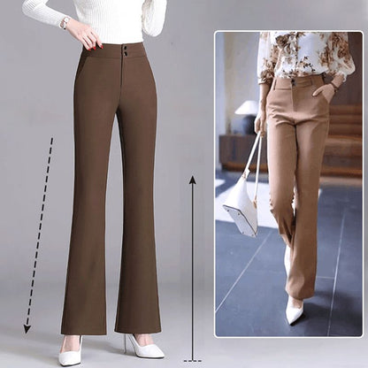 lusailstore-Women’s Fashion Elegant Flare Trousers