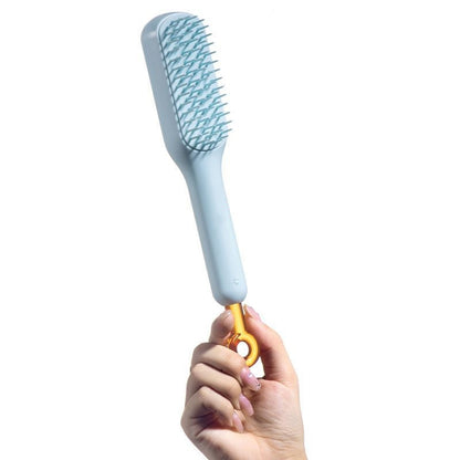 lusailstore - Self-Cleaning Anti-Static Massage Comb