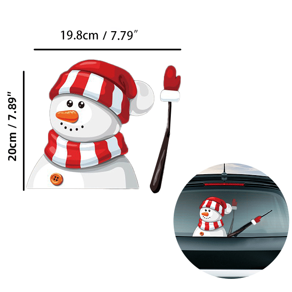 lusailstore - Christmas car wiper sticker