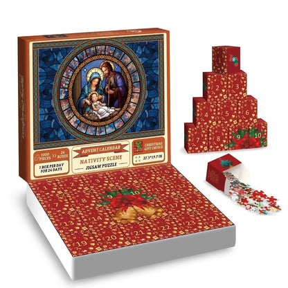 lusailstore-Christmas Advent Calendar Puzzle