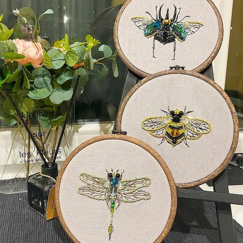 lusailstore - Insect bead embroidery DIY kit