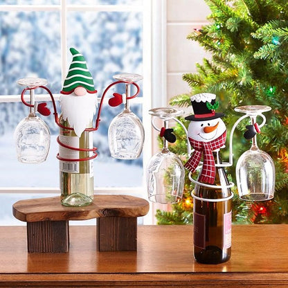 lusailstore-New Christmas Wine Glass Rack