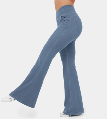 lusailstore - Magic High Waisted Flare Pants