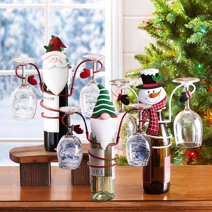 lusailstore-New Christmas Wine Glass Rack